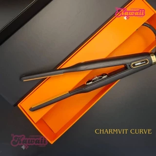 chamvit ม้วนลอนไทเทเนียม รุ่นcurve หนีบโค้ง จับลอน ล๊อคทรง
