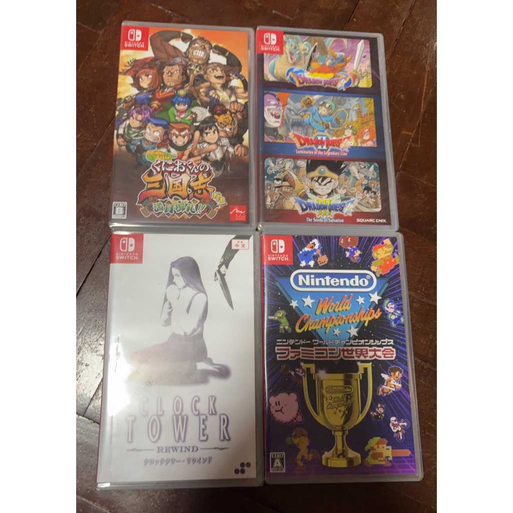 NSW  Final fantasy 1 - 6 // คุนิโอะ สามก๊ก // dragon quest 1 2 3 // DQ 3 hd remake /// football mana