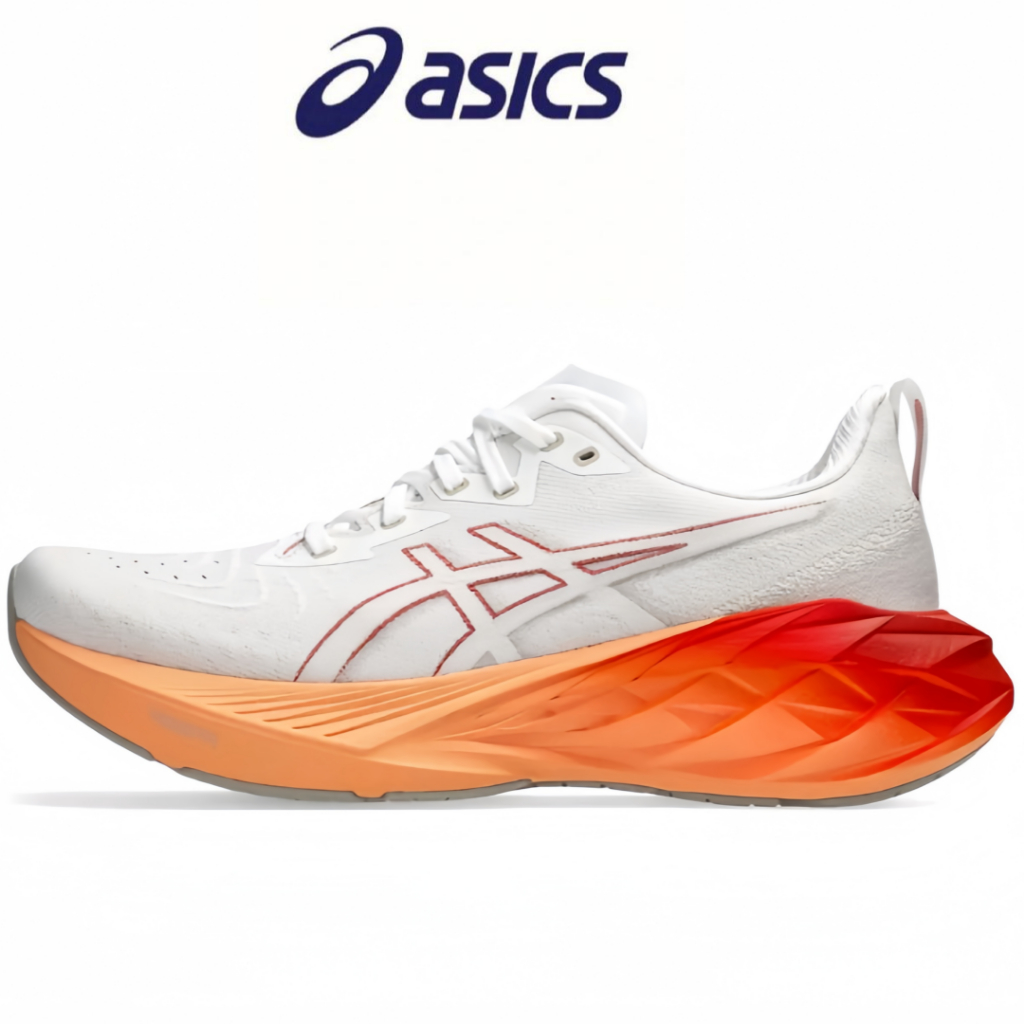 Asics Novablast 4 white（ของแท้ 100 %）รองเท้าวิ่ง