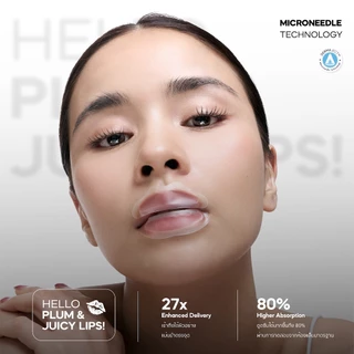 [2 Packs] The Awesome Lips - มาร์กปากฉ่ำ อิ่มฟู เรียบเนียน ใน 4 ชั่วโมง ลิปฟิลเลอร์ แบบแปะ ไมโครนีดเดิล 1,400 เข็ม