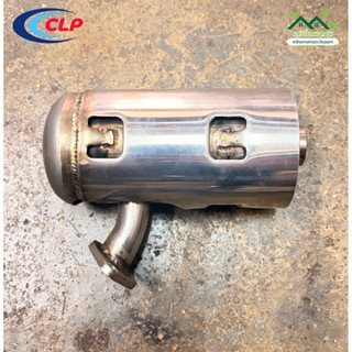 (ฟรี! ปะเก็นท่อ) ท่อไอเสียสแตนเลส GX120-160-200 ท่อเรือหางยา…