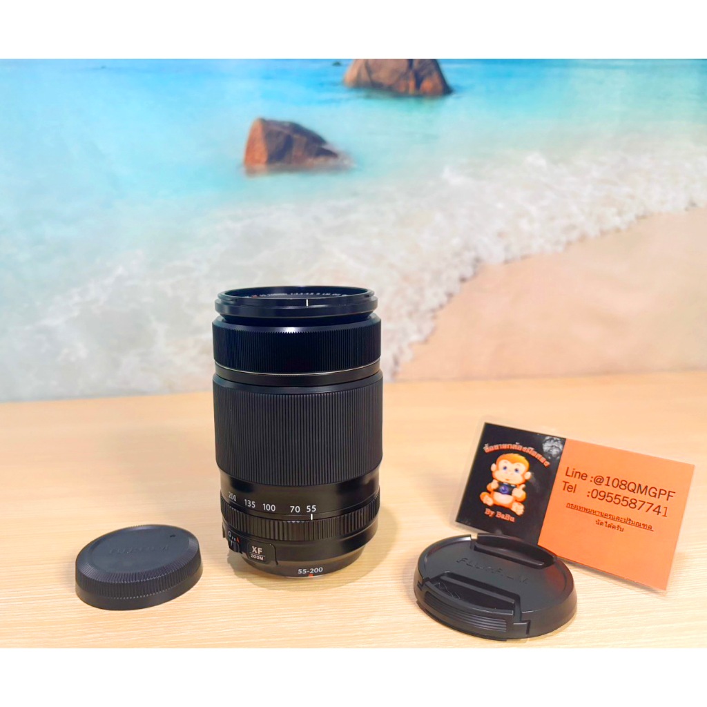 เลนส์ฟูจิมือสองขายถูก Fujinon XF 55-200 55 - 200