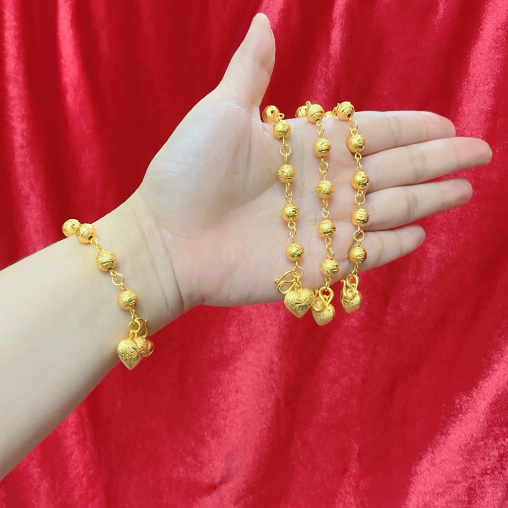 ข้อมือ 1 บาท ลายเม็ดปะคำ เม็ดปะคำ เม็ดปะคำแต่งลาย (แถมตะขอ2)
