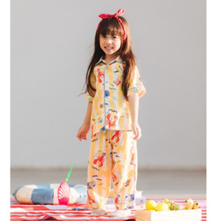 ชุดนอน เด็ก ลาย Lobster SL02 Mika's pajamas