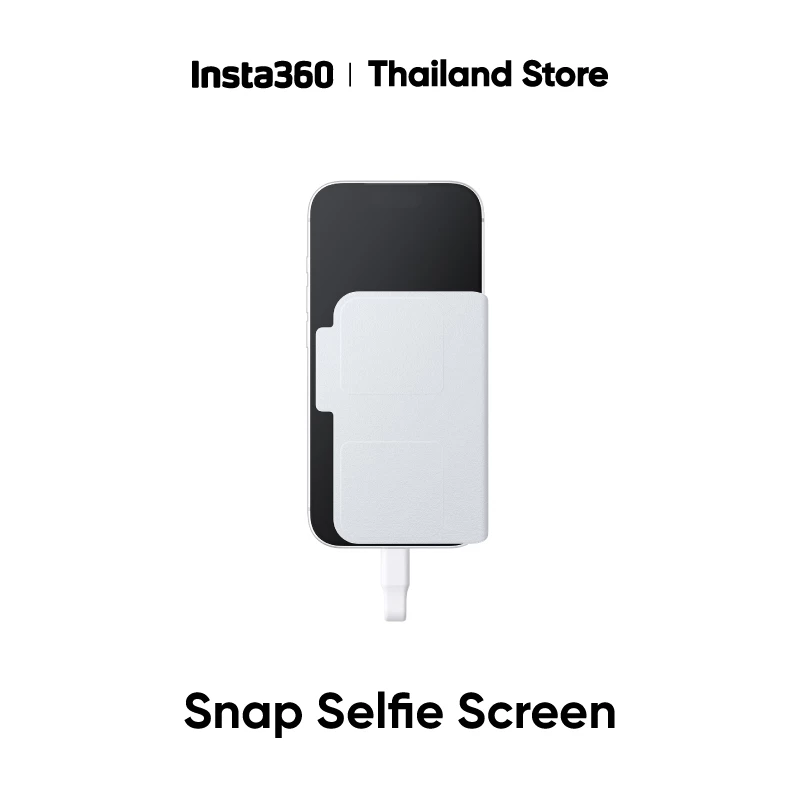 Insta360 Snap Selfie Screen (เช็ครุ่นมือถือที่รองรับก่อนนะคะ !) | หน้าจอเซลฟี่ | เซลฟี่ด้วยกล้องหลัง คมชัดกว่าเดิม thumbnail 8