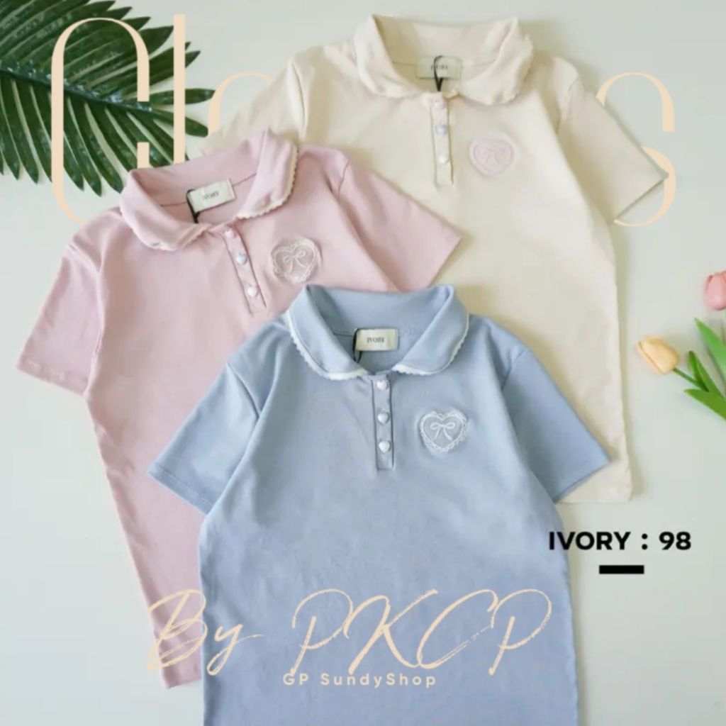 P29[NEW]🔖เสื้องานป้าย IVORY🔖
