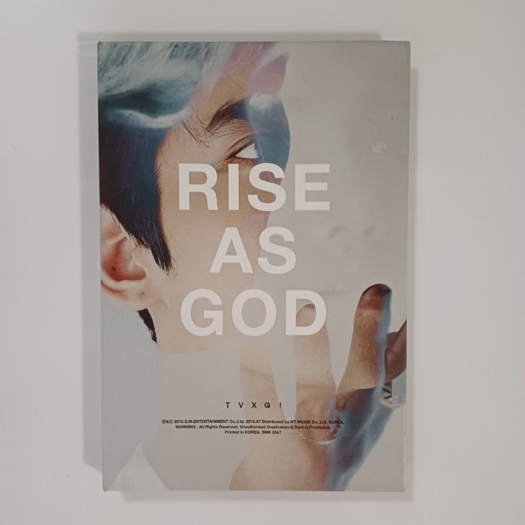 อัลบั้ม มือสอง TVXQ! - "RISE AS GOD" (U-KNOW Edition)