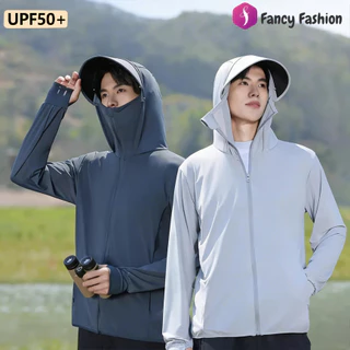 Fancy [2026 New] เสื้อกันยูวี UPF50+ ผ้า Ice Silk เย็นทันที เสื้อคลุมกันแดดแฟชั่น ชาย/หญิง ใส่ไปทะเล สงกรานต์ (พร้อมส่ง)