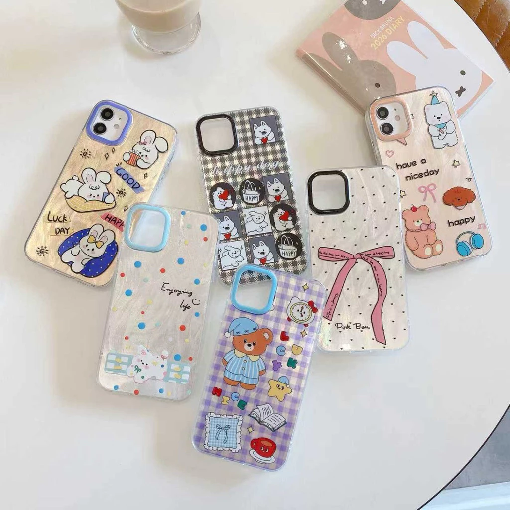 เคสมือถือ สำหรับ Vivo V70 Y05 Y11D งานกล้องนุ่มนิ่มเจลลี่ ขอบนิ่มหลังแข็งลายการ์ตูนน่ารัก สินค้าส่งจากไทย #imd-p