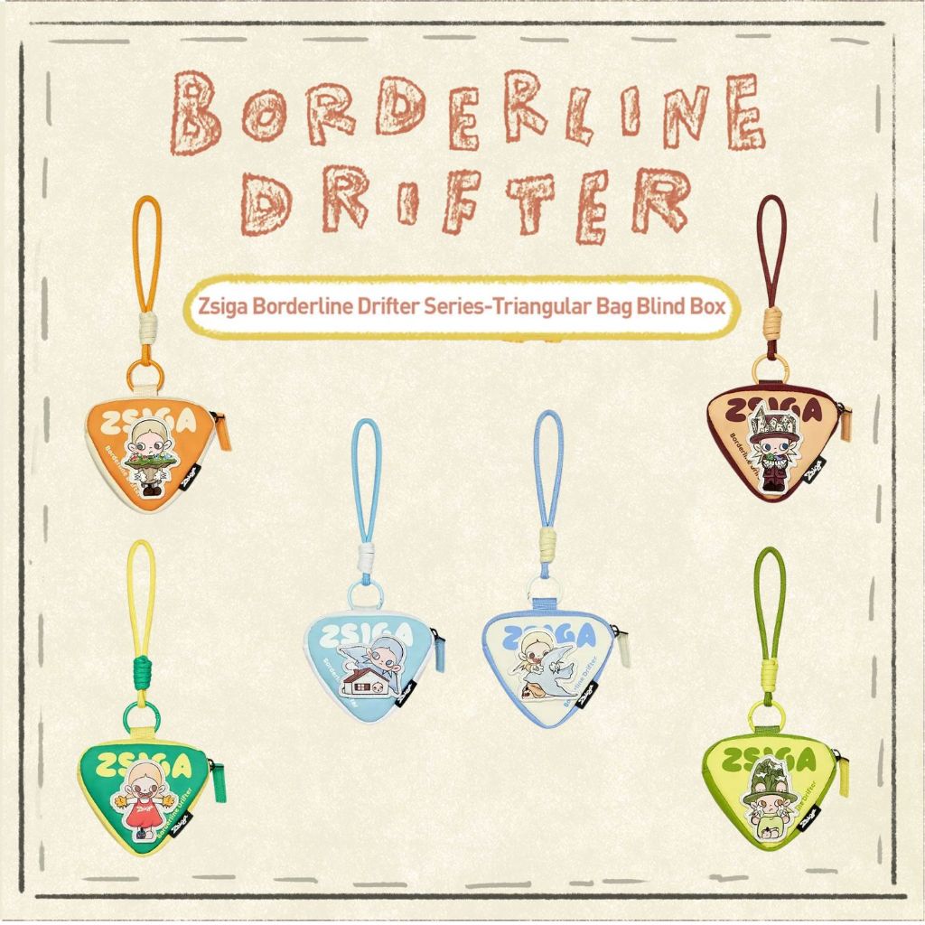 🚚พร้อมส่ง...ของแท้💥Zsiga Borderline Drifter Series-Triangular Bag💥