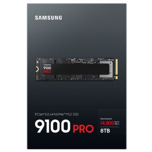 SAMSUNG 9100 PRO 8TB NVMe M.2 up to R14,800/W13,400 MB/s