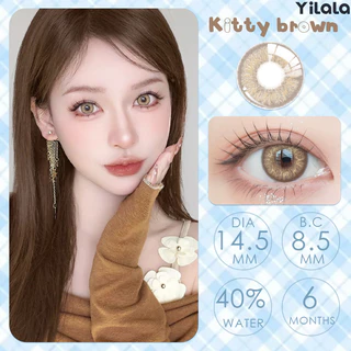 💖0.00-4.50💖Yilala เลนส์ค่าสายตาสั้น สั้นผ่านมาตรฐานสากลคอนแทคเลนส์ Contact Lens🌷14.5mm คอนแทคเลนส์วันฮาโลวีน
