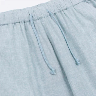 GIORDANO กางเกงขายาวผู้หญิง Women's Linen Viscose Pants 05416225