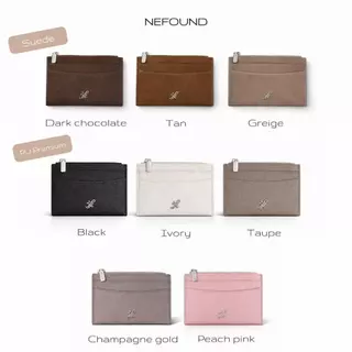 CD01 NEFOUND กระเป๋าเสียบบัตร Card holder หนัง Premium