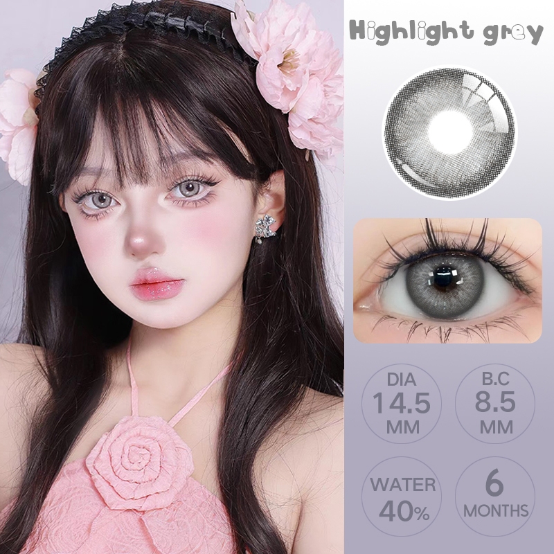 Yilala（COD）คอนแทคเลนส์สีขนาดเส้นผ่านศูนย์กลาง 14.2 มม. ต่อปีคอนแทคเลนส์รายเดือนคอนแทคเลนส์