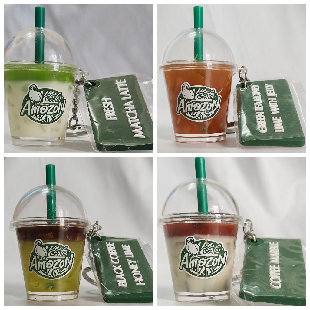 พวงกุญแจเมนูยอดฮิตจาก Cafe' Amazon