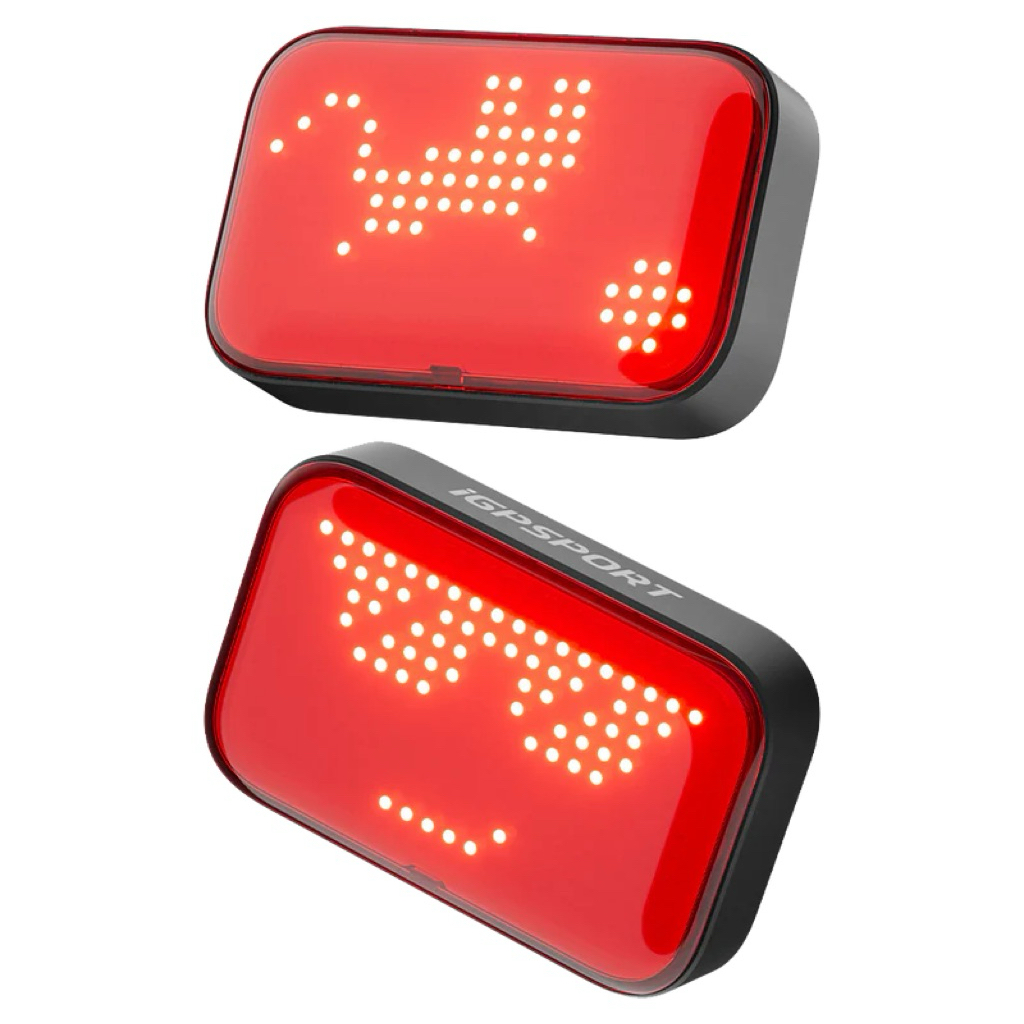 ไฟท้ายจักรยาน IGP SPORT ET6 Smart Emoji Taillight (สินค้ามีการรับประกันสินค้า)