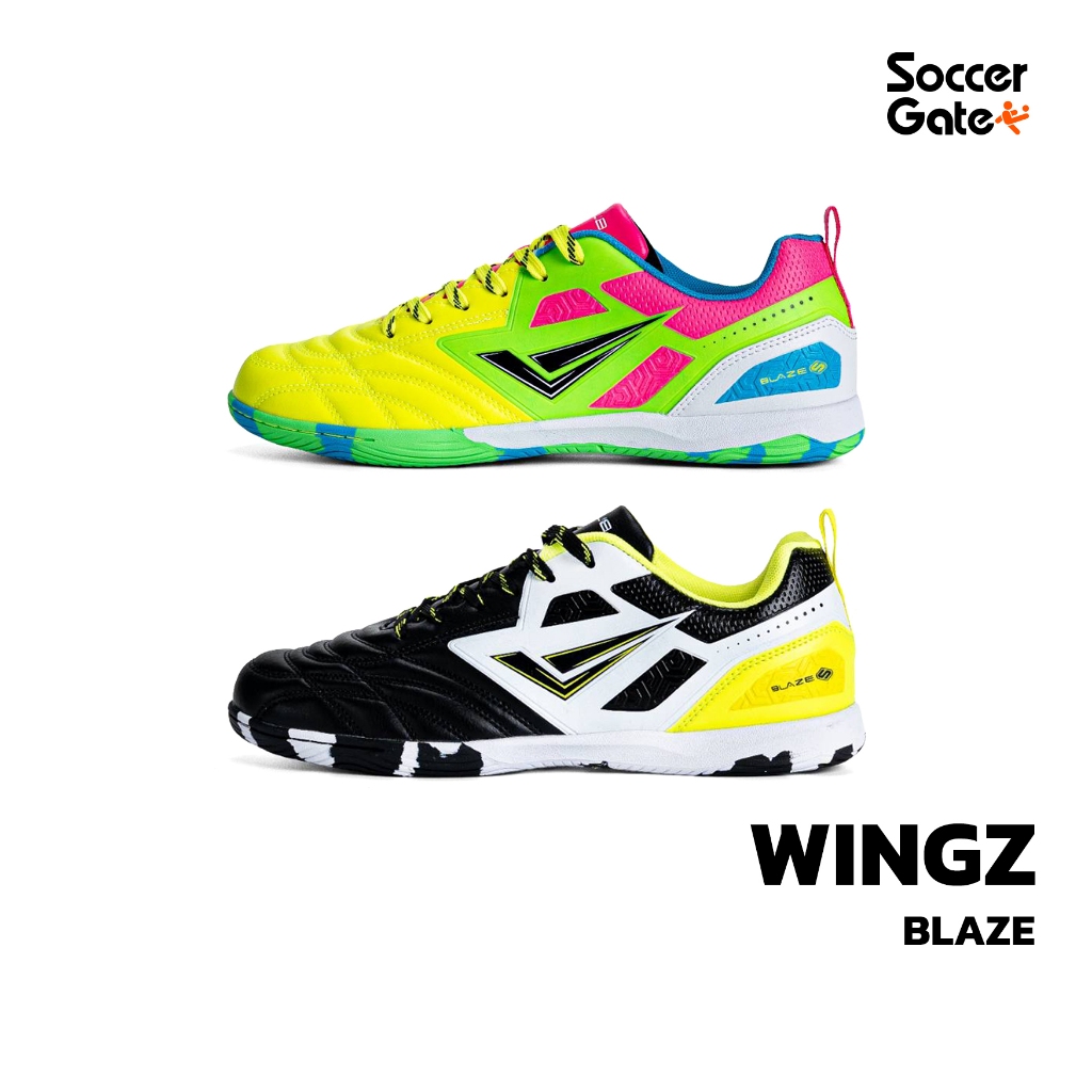WINGZ BLAZE รองเท้าฟุตซอลของแท้ [โค้ด SOCC1000 ลดสูงสุด 1000 เมื่อซื้อครบ 1500]