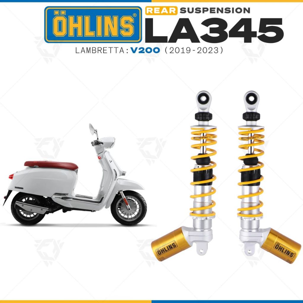 โช๊คหลังแต่ง OHLINS LA345 / LA 941 Lambretta V200 19-23 ( รับประกัน 2 ปี by Ohlins Thailand )