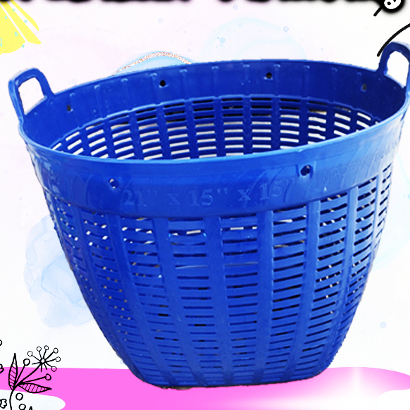 เข่งพลาสติก  ใส่ของได้เยอะมาก พร้อมส่ง