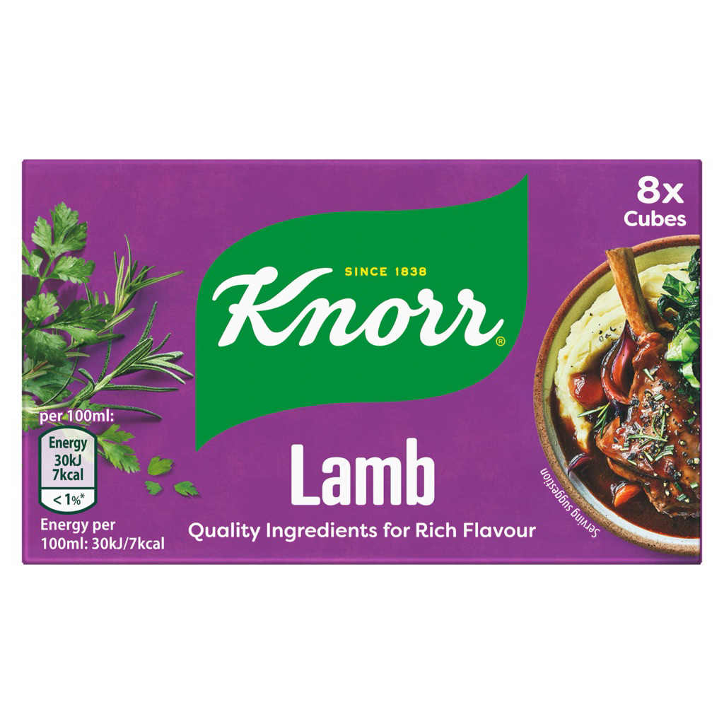 Knorr lamb stock 8 cubes - คนอร์สต็อคแกะ 8 ก้อน