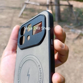 เคส สำหรับ Infinix Note 60 pro 5G (สำหรับรุ่นproเท่านั้น) ขอบซิลิโคน+ลายหนัง+ แม่เหล็ก ## Note60pro 5G