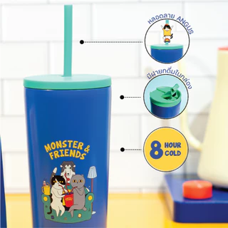 Monster and Friends Matcha On The Go Set เซ็ตมัทฉะพร้อมพกไปได้ทุกที่ทุกเวลา