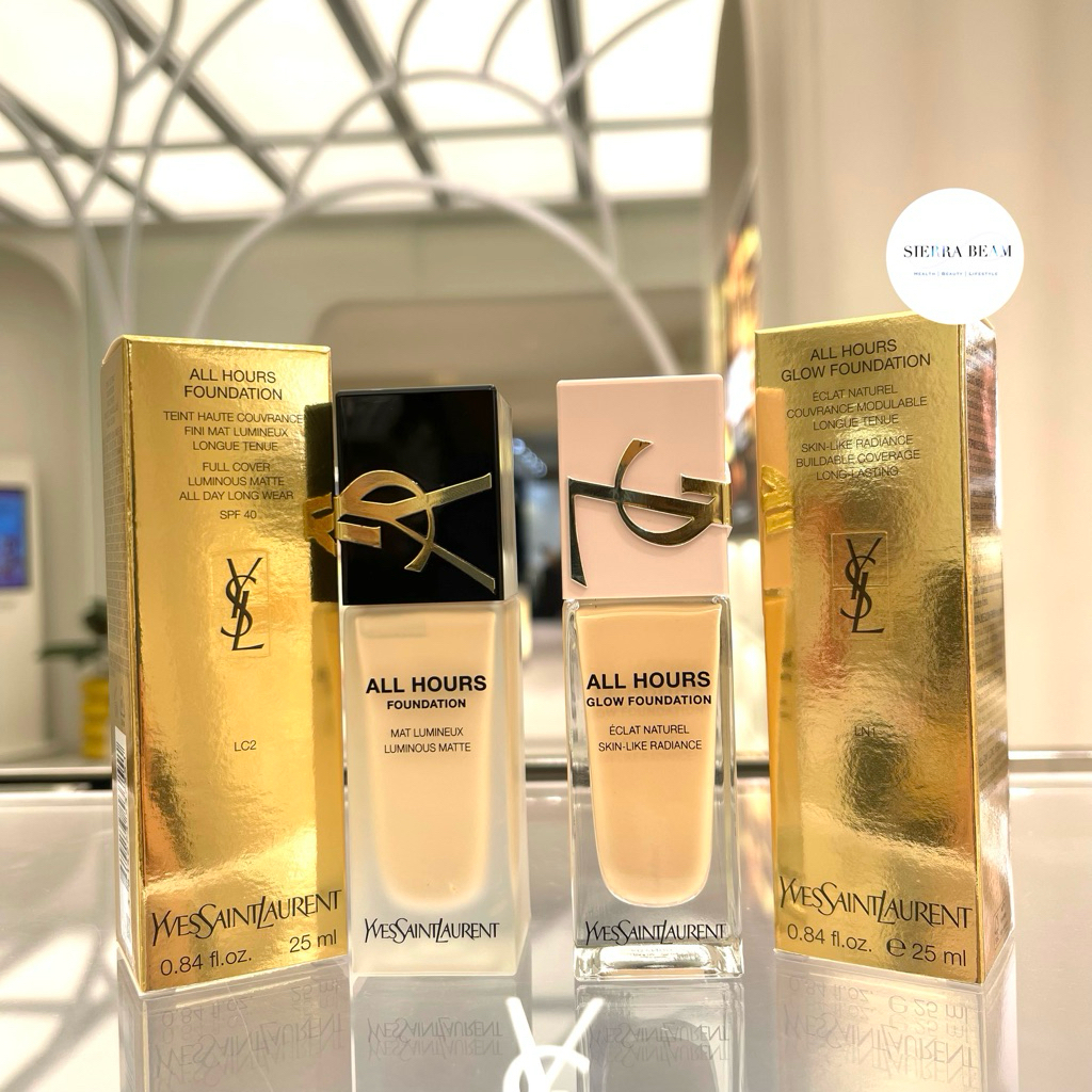 พร้อมส่ง⚡️รองพื้น YSL ALL HOURS FOUNDATION/GLOW FOUNDATION แท้จาก King Power / Central