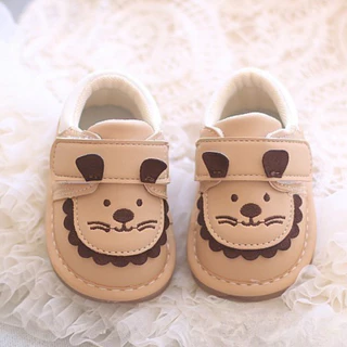 รองเท้าหัดเดินสุดน่ารัก มีเสียงปิ๊บทุกก้าว 👣 ช่วยกระตุ้นการเดินของน้อง ๆ ใส่สบาย นุ่ม เบา b21