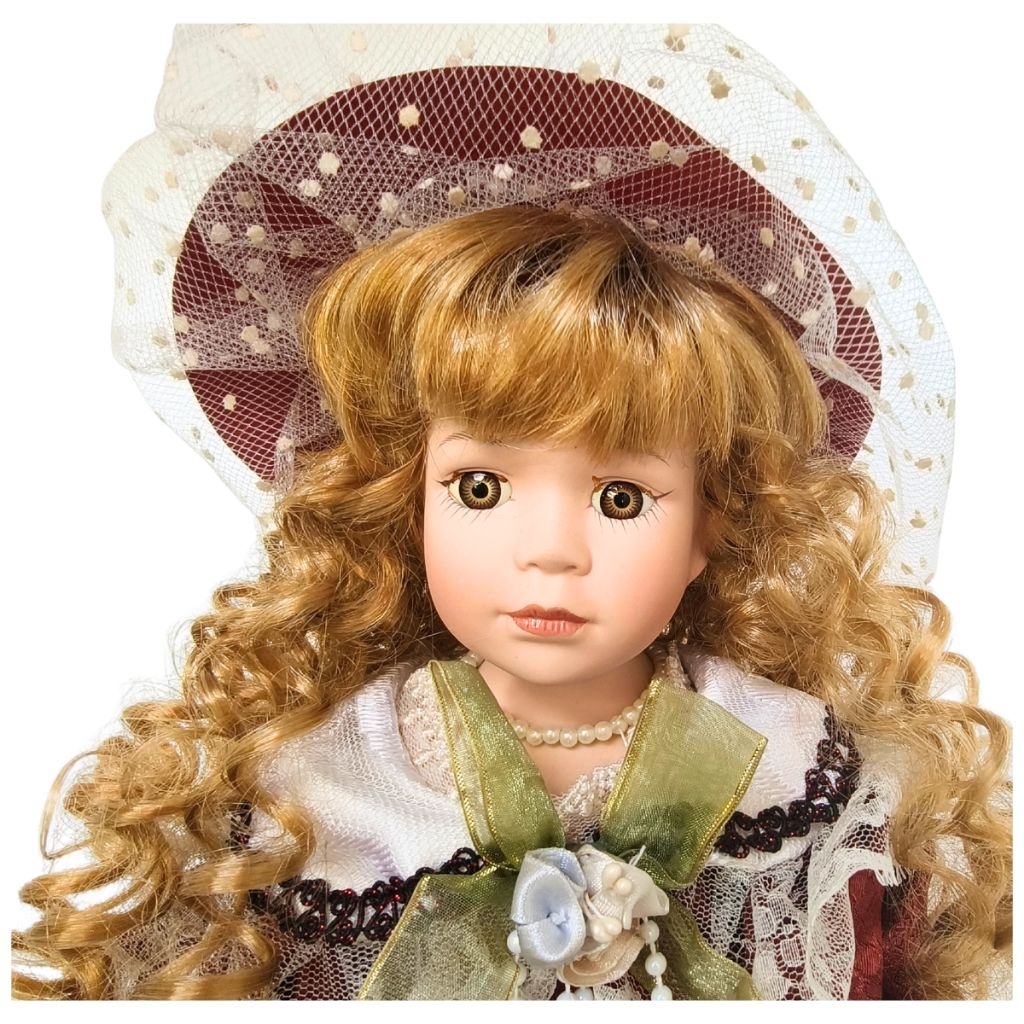 Porcelain doll 03 ตุ๊กตาหน้ากระเบื้อง มือ2 ไม่มีสแตน
