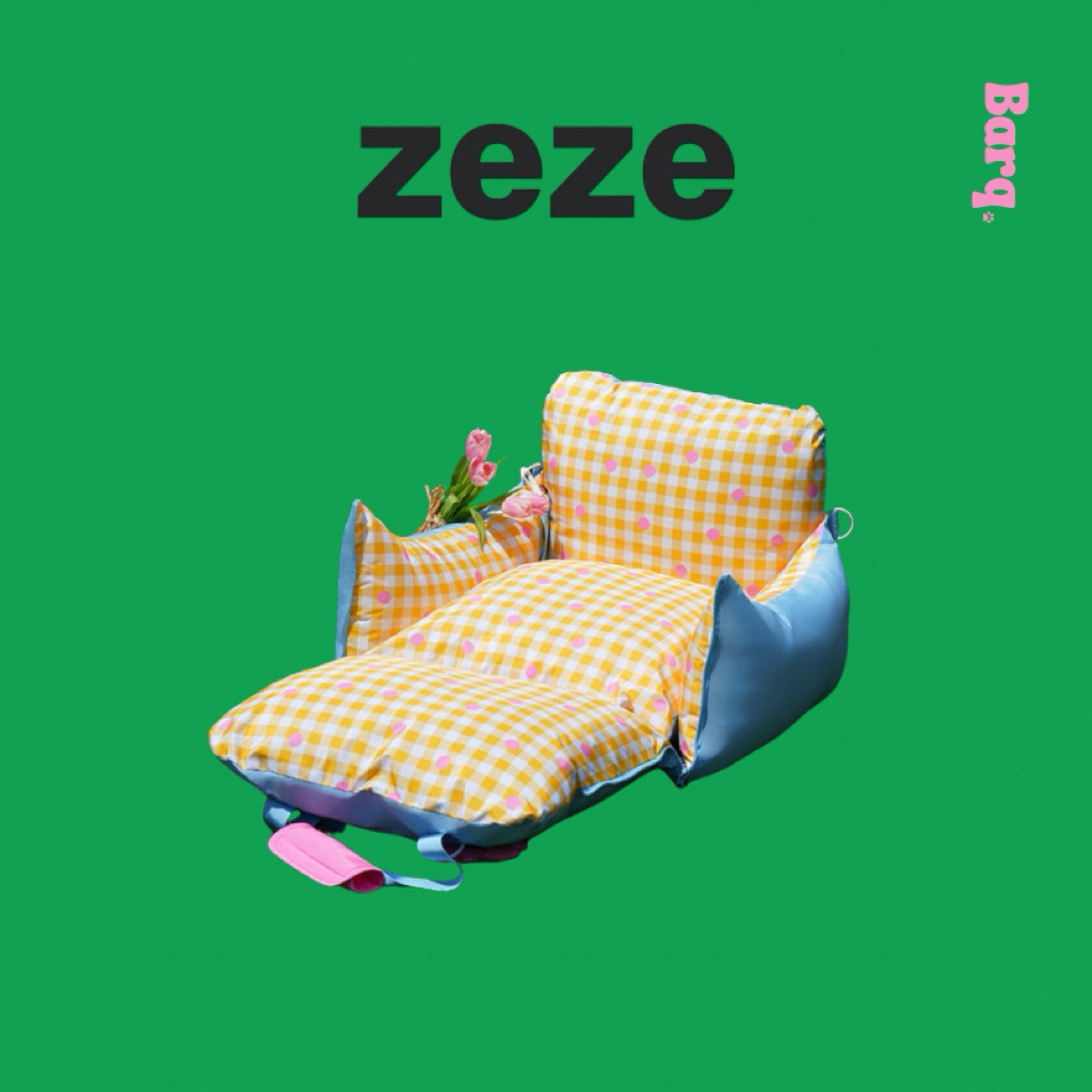 zeze คาร์ซีทสำหรับหมาแมว เบาะรองนั่งสัตว์เลี้ยง รุ่น Outdoor, Dots Pet Travel Carrier กระเป็าสัตว์เล