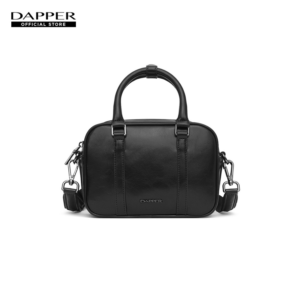 DAPPER กระเป๋าสะพายข้าง Mini Duffle Bag สีดำ (BM5/BK/1290PN1)