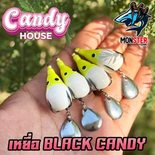 เหยื่อตกปลา กบยางดำน้ำ แบล็คแคนดี้ BLACK CANDY by CANDY House Fishing