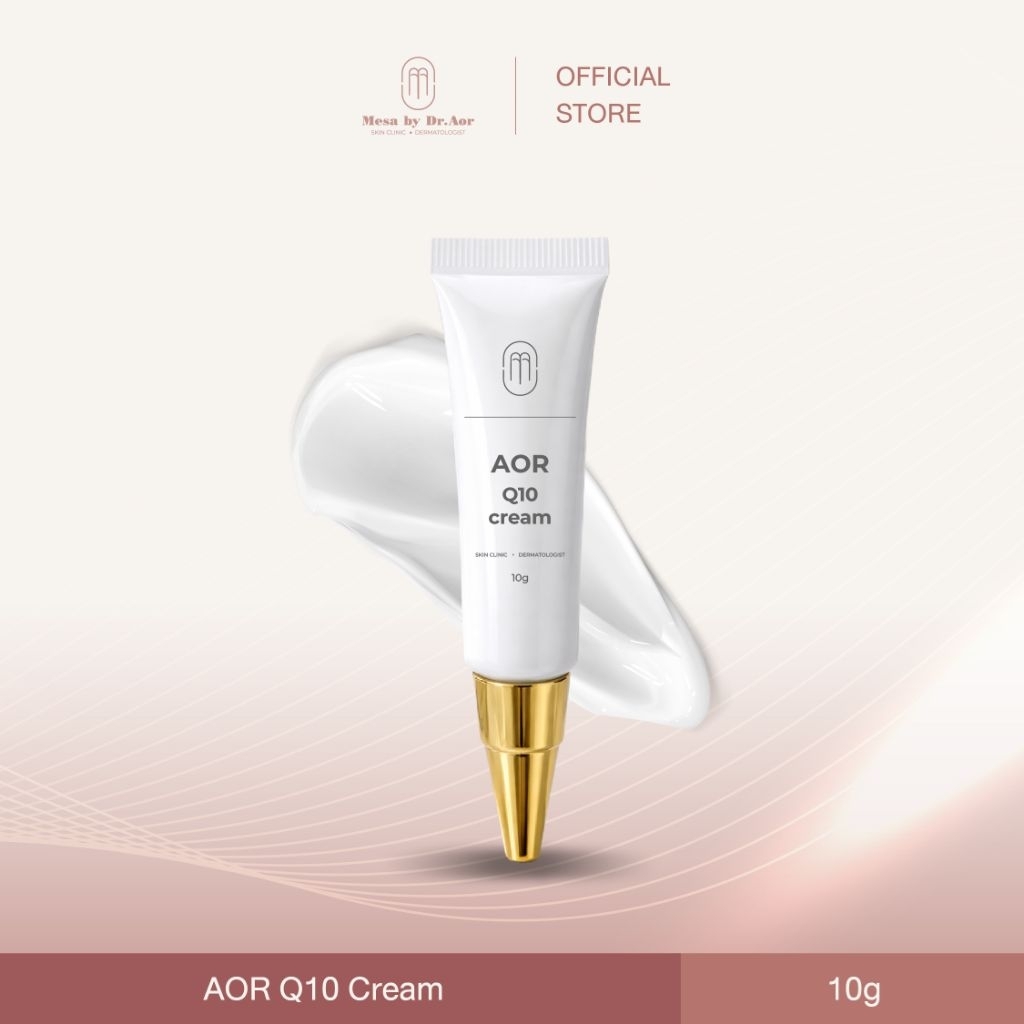 [ มอยเจอไรเซอร์บำรุงผิว ] AOR  Q10 Cream เอโออาร์ เอโออาร์ คิวเทน |  ลดรอยสิว ผลิตภัณฑ์รักษาสิว ผิวกระจ่างใส ชุ่มชื้น