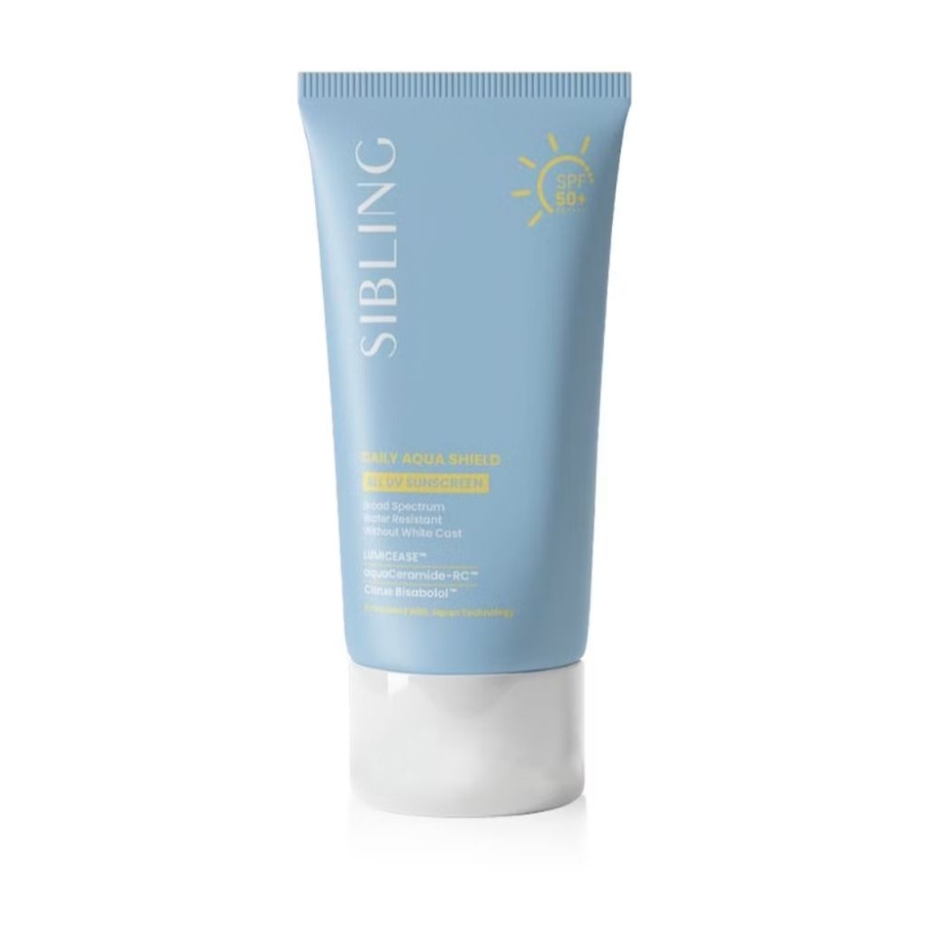SIBLING Daily Aqua Shield All UV SPF50+ PA++++ 30g กันแดด ซิบบลิ้ง ปกป้องผิวจากรังสี UV
