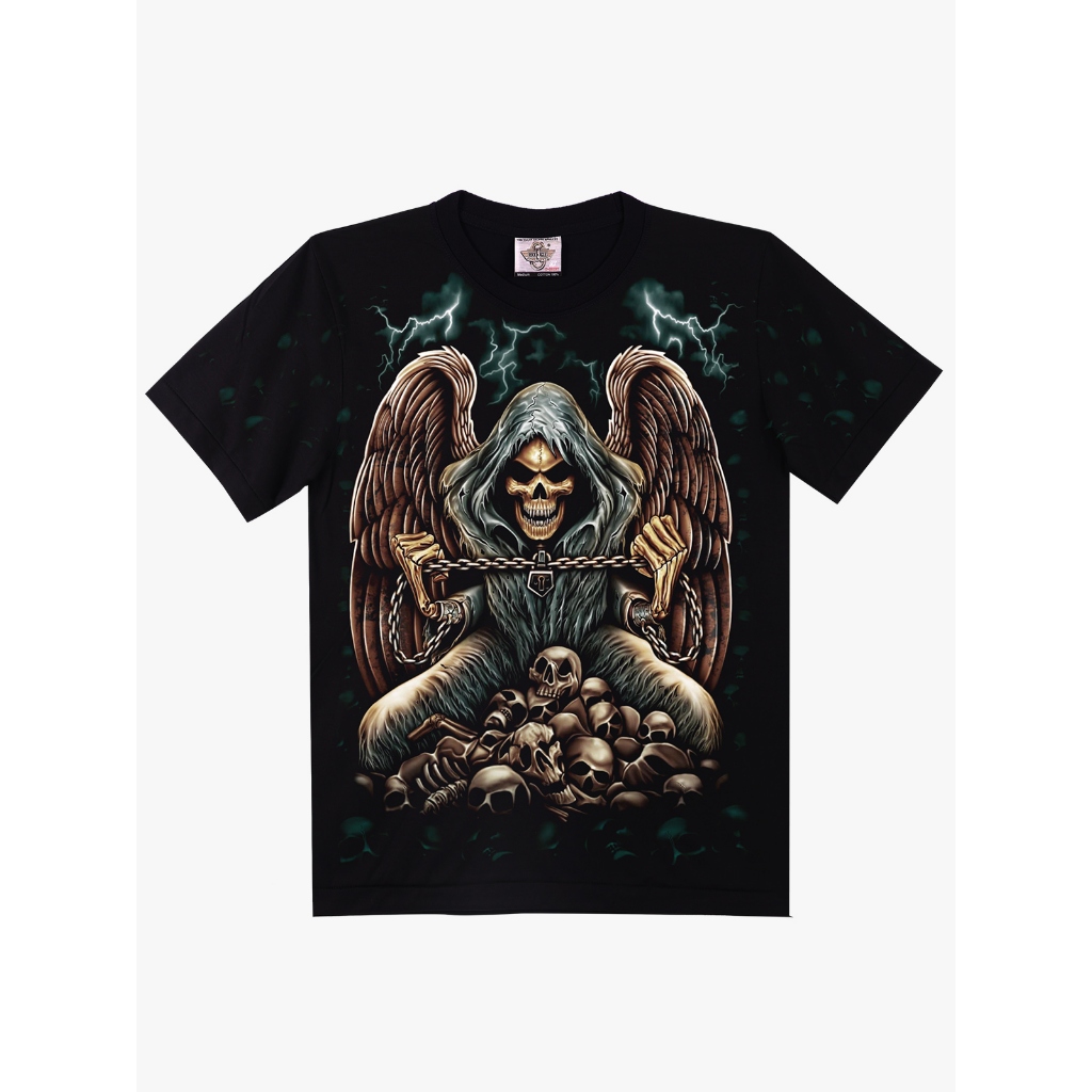 เสื้อยืดสกรีนสี DISCHARGE D77