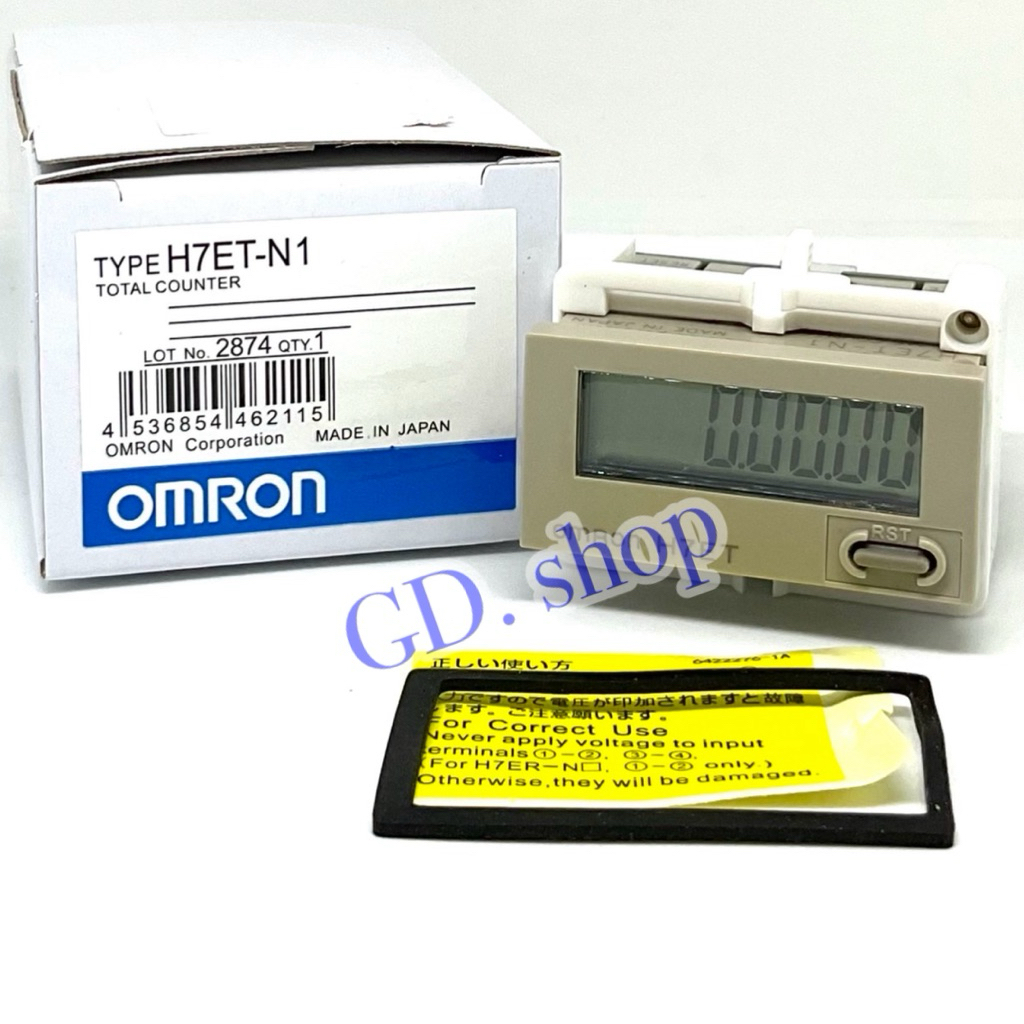 H7ET-N1 COUNTER แบบดิจิตอลขนาดเล็ก เคาน์เตอร์ 7digit 0s-999h 59min 59s