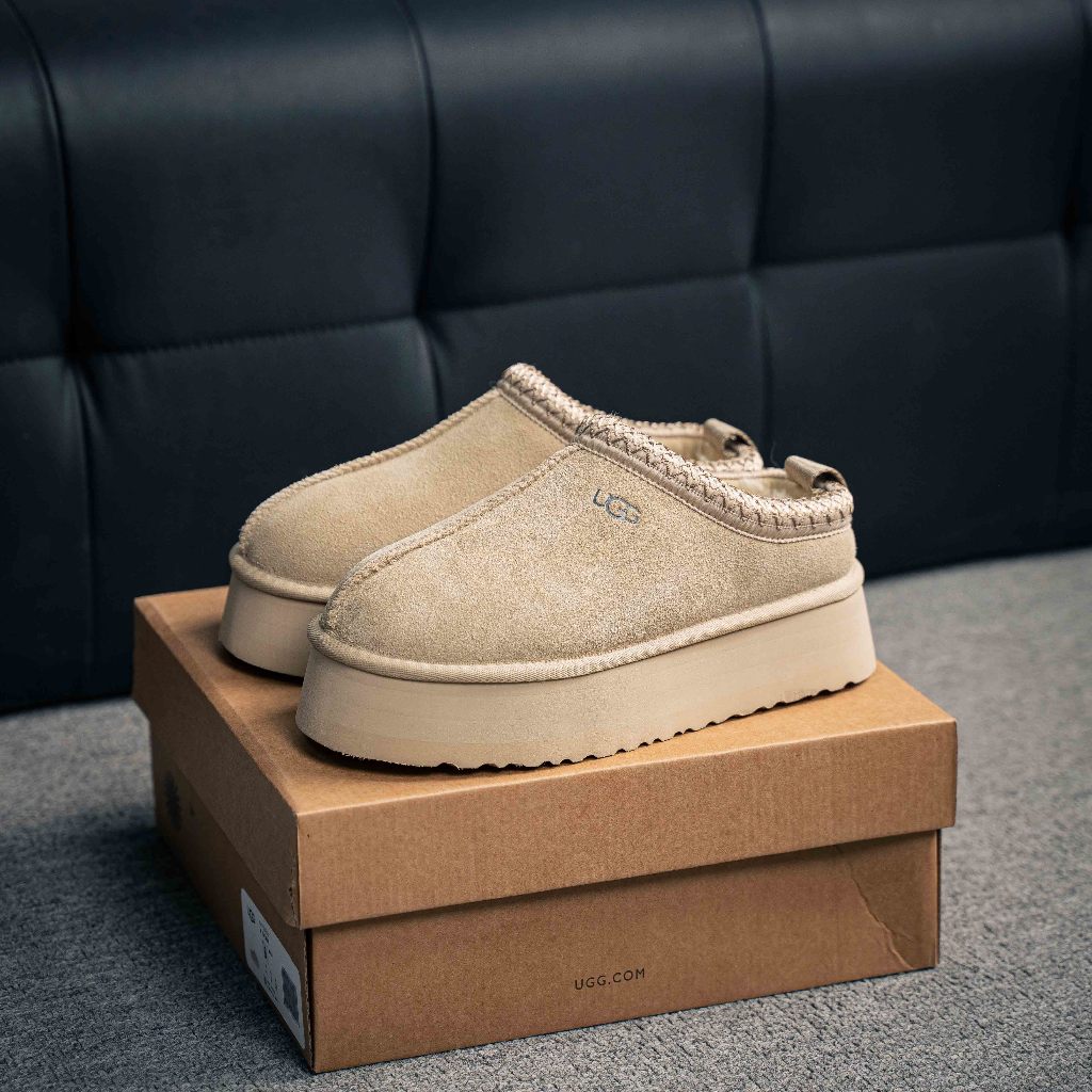 ของแท้ 100% UGG Tazz รองเท้าแตะหุ้มส้นผู้หญิง นุ่มสบาย ใส่ได้ทุกโอกาส มีขนด้านใน ราคา ถูกที่สุด ดีลบีเคเค แกลเลอรีภาพที่ 2
