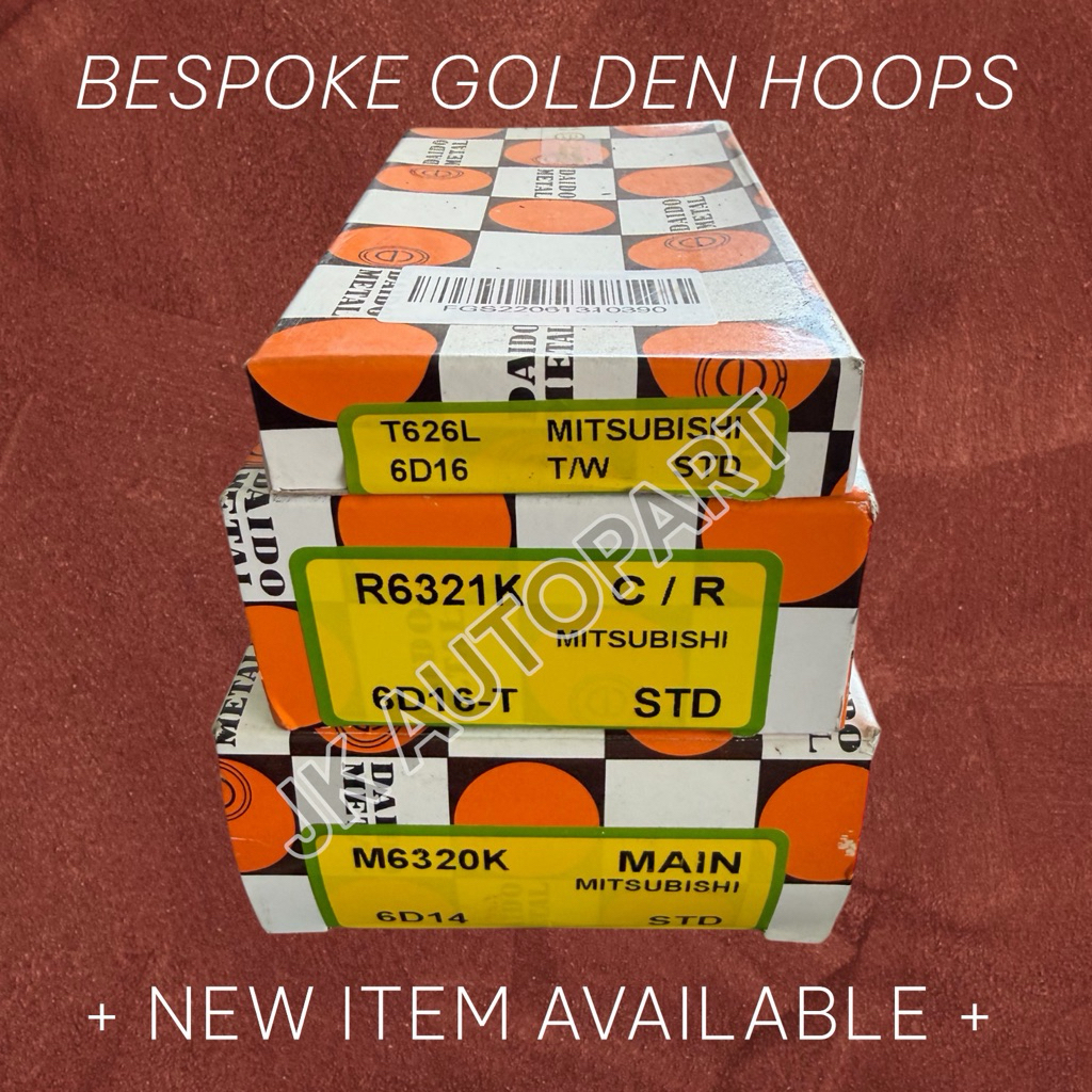 DAIDO แท้ๆ ชาพอก ชาพก้าน กันรุน MITSUBISHI 6D16 6D16T 6D17 M6320K R6321K T626L ชาร์พอกก้านกันรุน/OSG.SBIJ.BGNH.