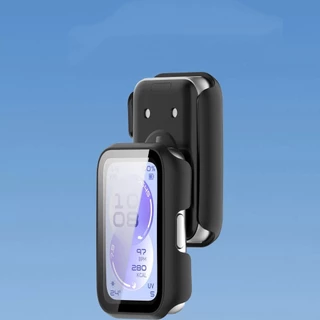 เคสสําหรับ Huawei Band11 แฟชั่น แข็ง PC กรอบ กันชน เคส huwei band 11 กระจกนิรภัย ป้องกันรอยขีดข่วน ป้องกันหน้าจอ