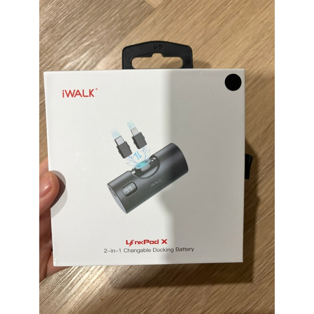 iWALK  2in1 Changable Docking Battery สีดำ