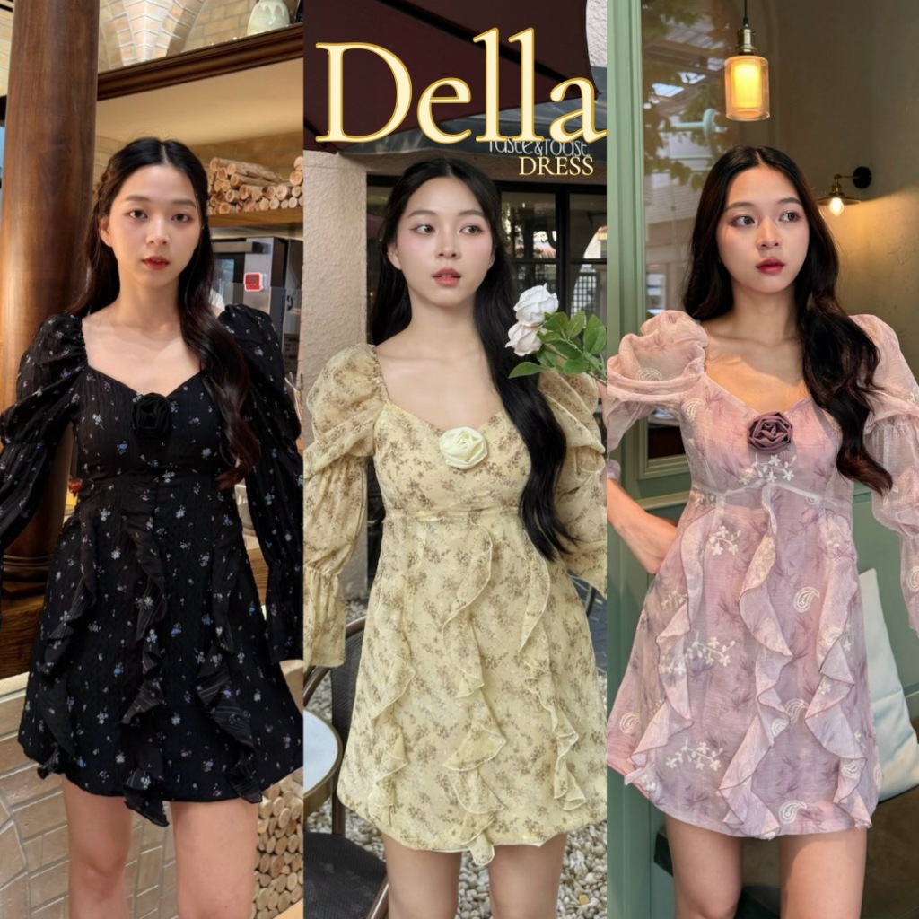 SIRINTRA : DELLA MINI DRESS มี 6 สี