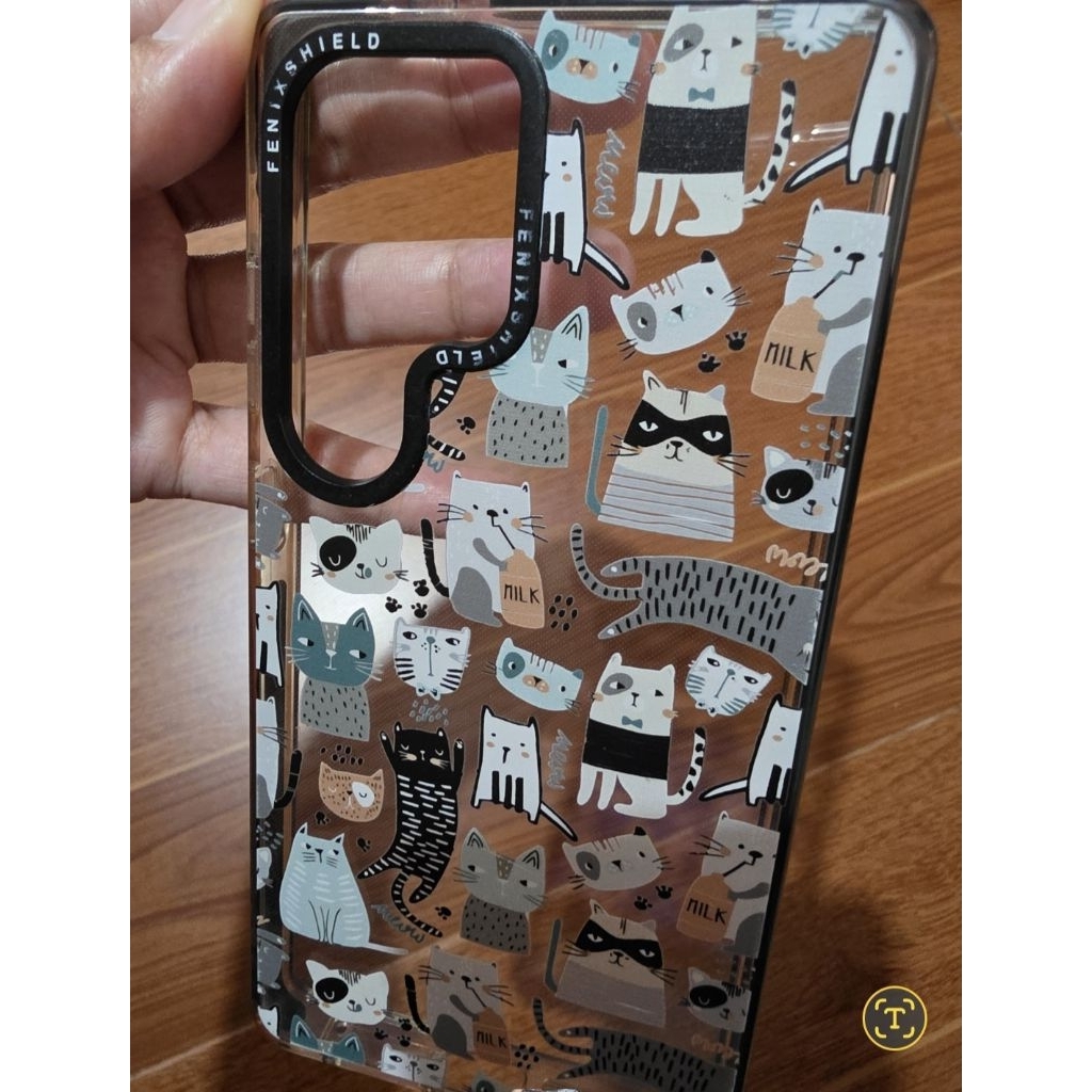1. Case Samsung S25 Ultra เคสซัมซุง เคสแฟชั่น  มือสอง สภาพดี ลายน้องแมว น่ารัก-