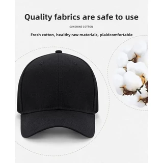 Cotton Cap หมวกแก๊ป Unisex ทรงเบสบอลสีพื้นเกาหลี หมวกกันแดด คุณภาพดี วัสดุอย่างดี รหัสA11 มีให้เลือกหลายสี