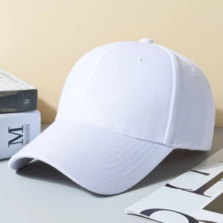 Cotton Cap หมวกแก๊ป Unisex ทรงเบสบอลสีพื้นเกาหลี หมวกกันแดด คุณภาพดี วัสดุอย่างดี รหัสA11 มีให้เลือกหลายสี