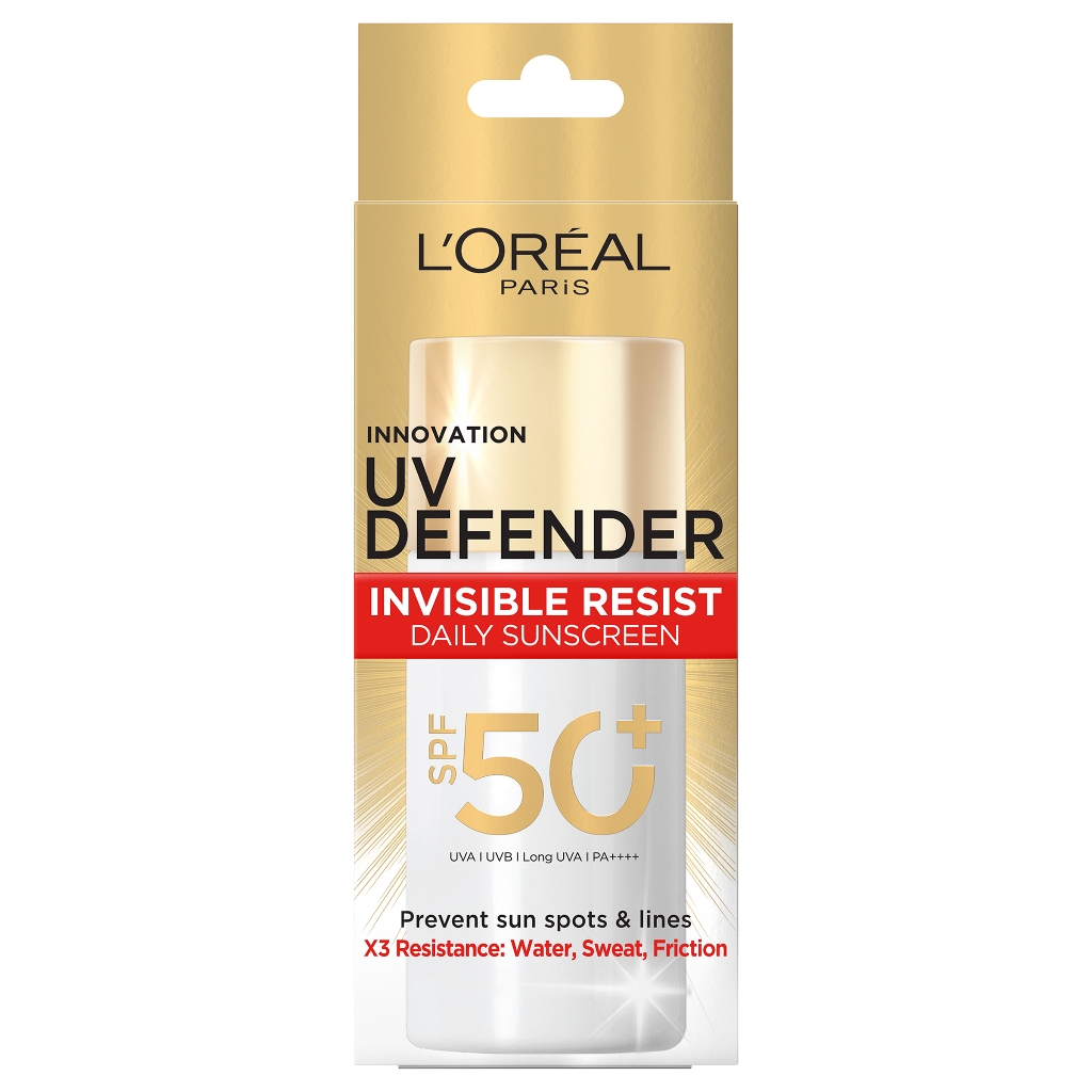 L'OREAL - UV Defender Invisible Fluid SPF50+ PA++++ Long UVA (50 ml.) ครีมกันแดด รูปที่ 2