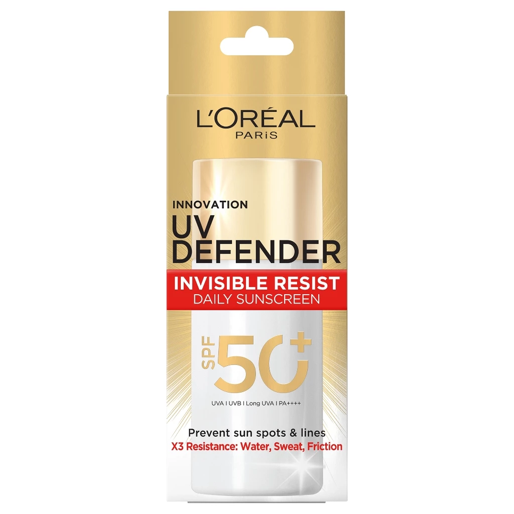L'OREAL - UV Defender Invisible Fluid SPF50+ PA++++ Long UVA (50 ml.) ครีมกันแดด thumbnail 4