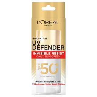 L'OREAL - UV Defender Invisible Fluid SPF50+ PA++++ Long UVA (50 ml.) ครีมกันแดด