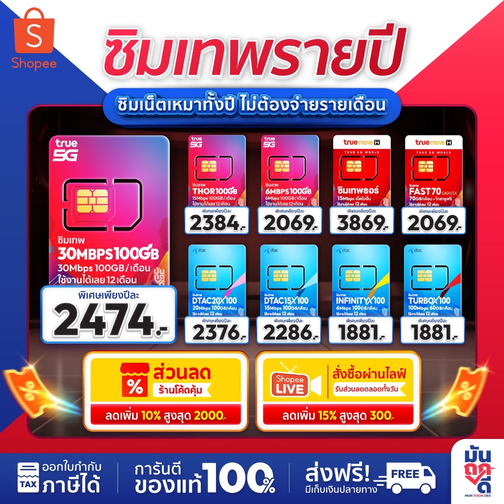 ✅ [ *ส่งฟรี ซิมรายปี* ] ซิมเทพ ซิมเน็ต ซิมทรู ดีแทค ซิมเน็ต ซิมเทพดีแทค ซิมเทพธอร์ Simรายปี ซิมใส่เราเตอร์ โทรฟรี