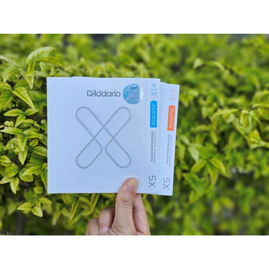 สายกีต้าร์โปร่ง D’addario XS Phosphor Bronz Light